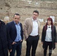 Цветан Цветанов посети античен град край Петрич (СНИМКИ)