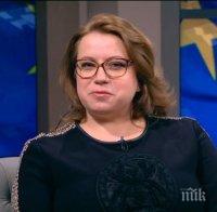 Деница Златева: Ако след изборите няма съставено правителство, служебния кабинет ще излъчи еврокомисар