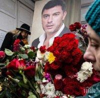 Хиляди участваха в шествие в памет на Борис Немцов в Москва

