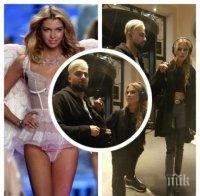 Пламен Богданов в гореща близост с топ модел на 