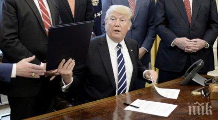 тръмп подписва новия указ мигрантите сряда