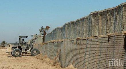 500 бетонната стена турско сирийската граница завършена