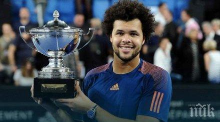 вилфред цонга втора поредна титла