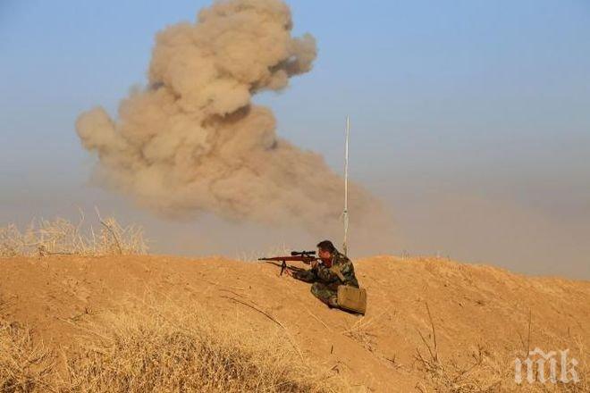Яростен бой в Мосул, джихадистите се отбраняват ожесточено срещу настъпването на иракските сили