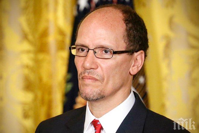 Том Перез е избран за председател на Националния съвет на Демократическата партия на САЩ

