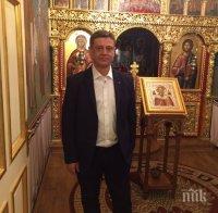 Митрополит Николай благослови генерал Константин Попов (СНИМКИ)