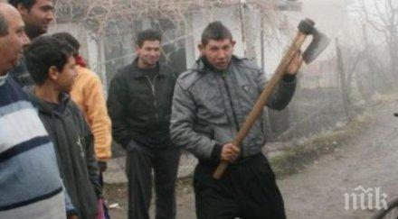 пореден екшън горски служители панагюрище пребити група цигани