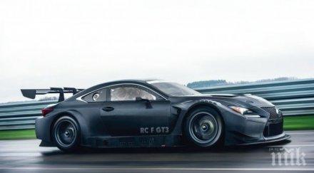 лексус показва женева състезателен gt3