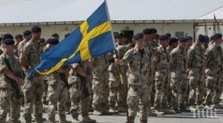 швеция връща задължителната казарма