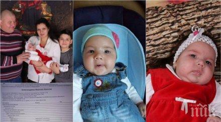 зов помощ спасим месечната александрина лекарите нас ужасили родителите пет месеца сте привързали нея