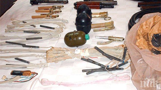 УЖАС! Откриха цял боен арсенал в мъж от Врачанско