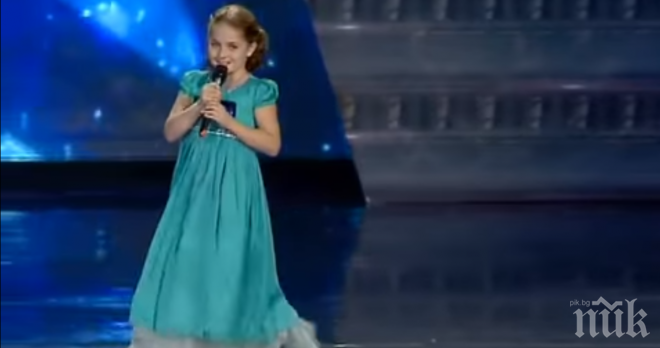 8 годишно момиче излезе на сцената, но журито нямаше ни най-малка представа по какъв начин може да пее тя! Уникално!