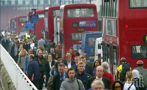 Проучване разкрива: Българите не застрашават работата на лондончани