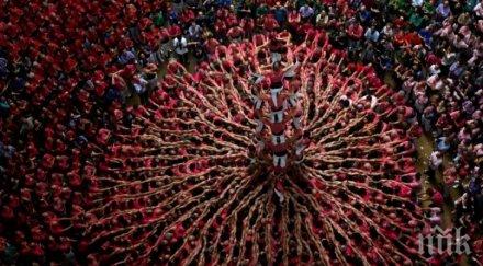 трагичен инцидент строеж човешка кула