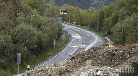 свлачища заплашват затворят прохода хаинбоаз