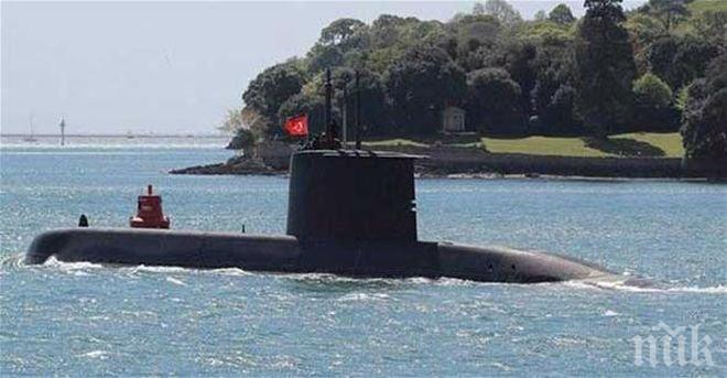 ЕКШЪН! Турски офицер се опитал да саботира най-модерната подводница на страната 