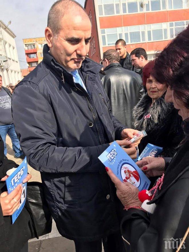 Цветанов от Благоевград: Основният проблем за Европа днес е миграционният поток 