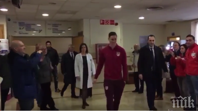 Изписаха Торес от болницата (ВИДЕО)