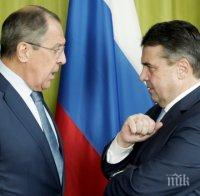 Външните министри на Русия и на Германия ще обсъдят ситуацията в Сирия, Либия и Украйна