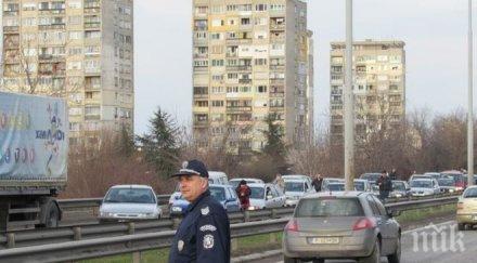 катастрофа блокира международното шосе русе