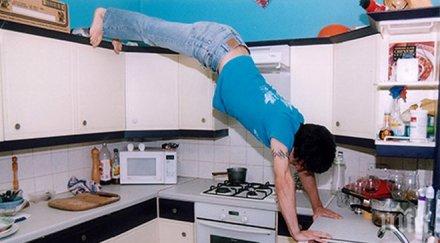 накарате мъжа помага вкъщи