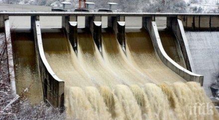 язовир асеновец пълни скоростно нивото покачва ден