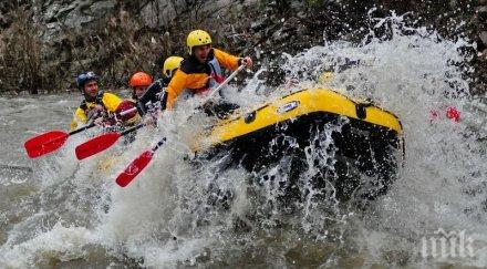 новият рафтинг сезон стартира река струма април