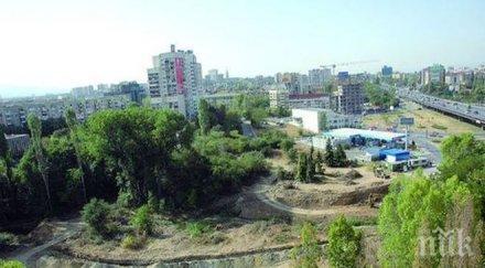 жители мусагеница протест застрояването градинка