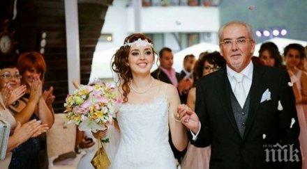 ексклузивно пик ретро дъщерята лютви местан бременна елиз чака син кръщава татко