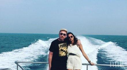 съпругата бекер предизвика фурор нета снимка