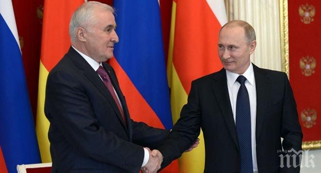 Президентът на Южна Осетия ще посети Путин в Москва