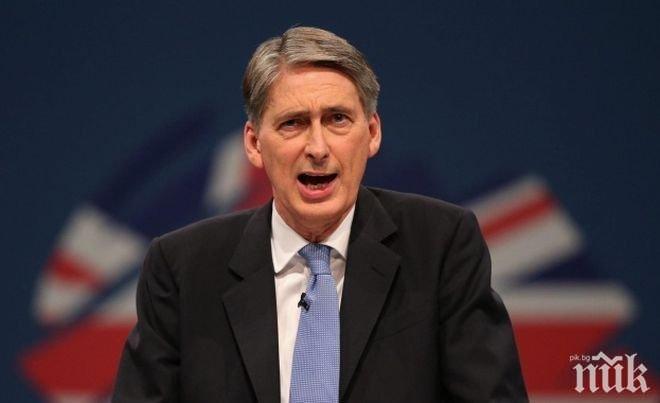 Добрият икономически ръст няма да спре увеличаването на данъците във Великобритания

