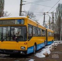 Временно променят движението на тролеи №2 и №4 в София