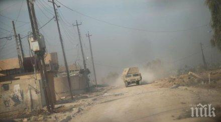 иракските правителствени сили превзеха два квартала западен мосул