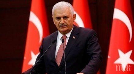 турският премиер скръцна кипърските гърци искат мир самото начало