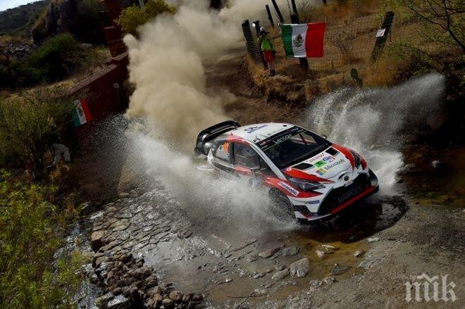 Отмениха два етапа от рали Мексико заради блокирани пътища