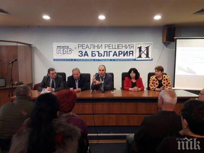 Цветанов от Търговище: Ако БСП и ДПС се върнат на власт, ни чака нова катастрофа