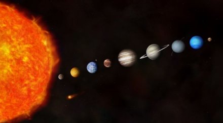 създадоха големия подвижен модел слънчевата система