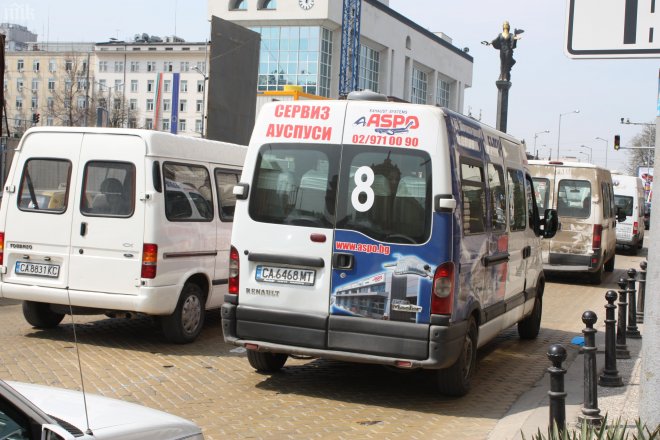 Софийските маршрутни таксита изчезват до 2 години