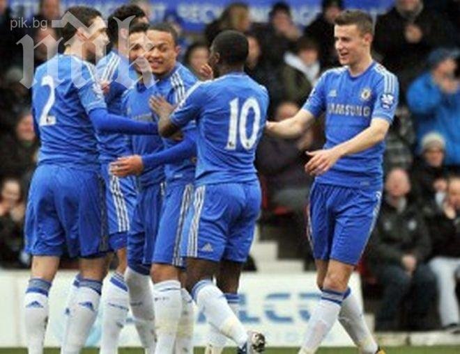Челси е първият финалист на младежката Шампионска лига