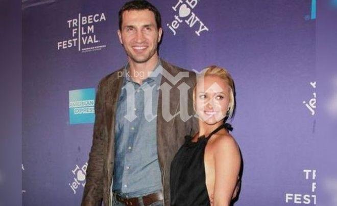 Кличко се сгодил тайно за красива актриса