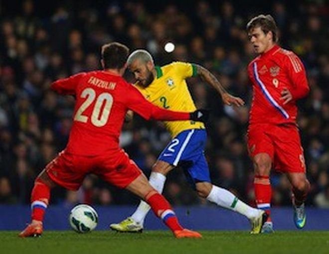 Слаба Бразилия се измъкна срещу Русия