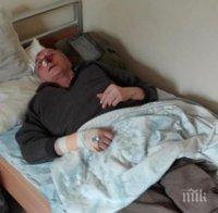 Ужас! Кучета нахапаха жестоко пенсионер в Хасково