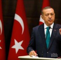 Ердоган: Духът на фашизма броди из Европа