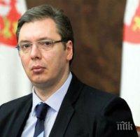Александър Вучич пристигна в Сараево за срещата с премиерите на Западните Балкани
