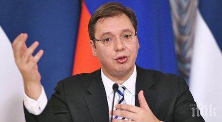 александър вучич намерението прищина прекрати диалога брюксел подценявано