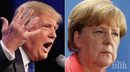 ангела меркел призовала доналд тръмп взема повече участие събитията балканите