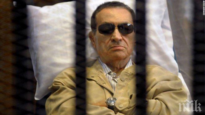 Освобождават от затвора бившия президент Хосни Мубарак