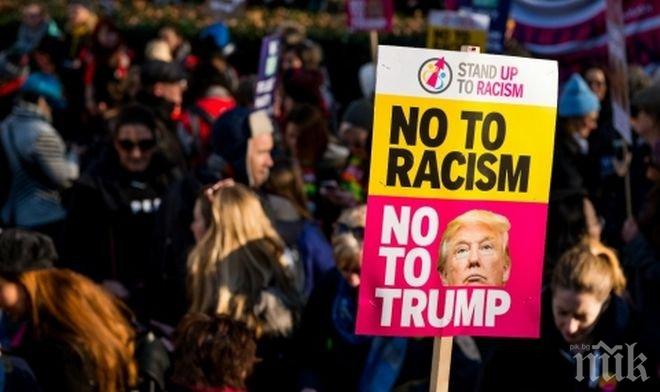 Повечето американци смятат, че междурасовите отношения в страната ще се влошат при Доналд Тръмп