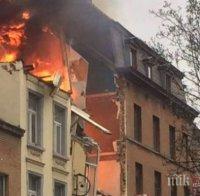 Експлозия срина сграда в Брюксел! Шестима ранени, двама се борят за живота си  